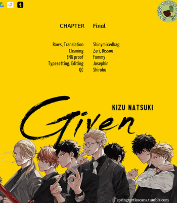 [KIZU Natsuki] Given – Vol.09 [Eng] – Gay Manga sex 120