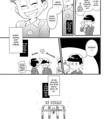 [479 Youta] Osomatsu-san dj – Naisho no suki [FR] – Gay Manga sex 6