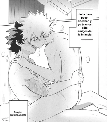 [miru tea (Hagure Yanagi)] A nuestro futuro. – Boku no Hero Academia dj [Esp] – Gay Manga sex 2