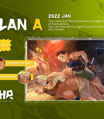 Gay Manga - [AhrStudio] January 2022 Plan A + Plan B Sets – Gay Manga
