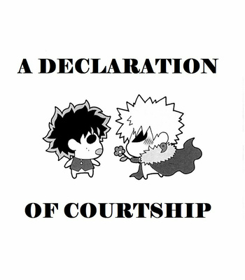 [Aiko (Roroka)] A declaration of courtship – Boku no hero academia dj [Indo] – Gay Manga sex 2