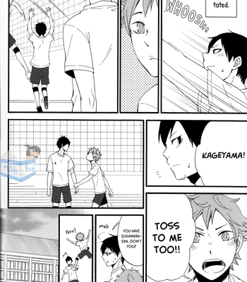 [Maru. (Raku.)] Koiseyo shounen! – Haikyuu!! dj [Eng] – Gay Manga sex 7