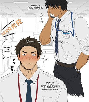[Hashikure Tarou] Senpai and His 193cm Kouhai [Eng] – Gay Manga sex 4
