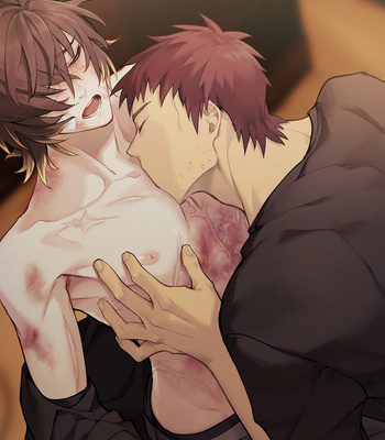 [Nitro+Chiral] Slow damage CGs (uncensored) – Gay Manga sex 153