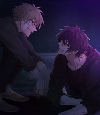 [Nitro+Chiral] Slow damage CGs (uncensored) – Gay Manga sex 198