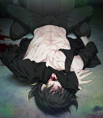 [Nitro+Chiral] Slow damage CGs (uncensored) – Gay Manga sex 331