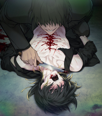 [Nitro+Chiral] Slow damage CGs (uncensored) – Gay Manga sex 335