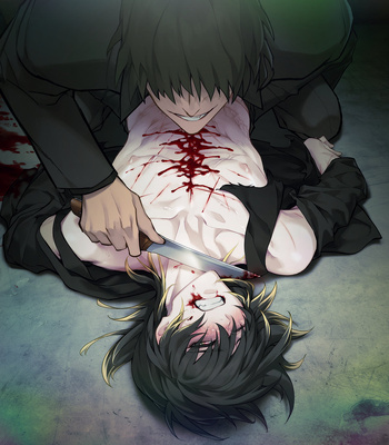 [Nitro+Chiral] Slow damage CGs (uncensored) – Gay Manga sex 336