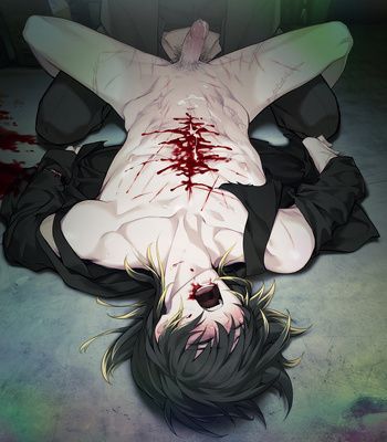 [Nitro+Chiral] Slow damage CGs (uncensored) – Gay Manga sex 340