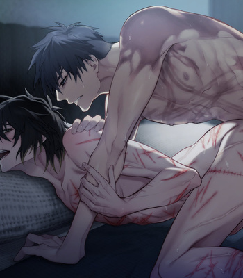 [Nitro+Chiral] Slow damage CGs (uncensored) – Gay Manga sex 509