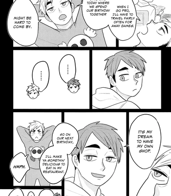 [Karu (karukaru)] Otanjoubi Wasurete Gomen Nasai – Haikyuu!! dj [Eng] – Gay Manga sex 20