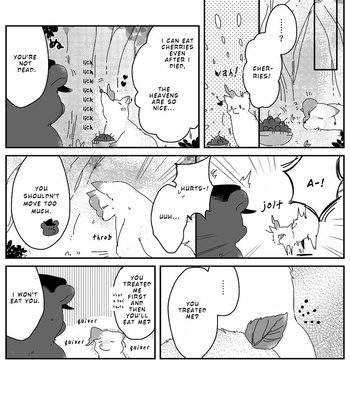 [Shikkoku no Yami] Share of Food – JoJo dj [Eng] – Gay Manga sex 10