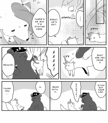 [Shikkoku no Yami] Share of Food – JoJo dj [Eng] – Gay Manga sex 12