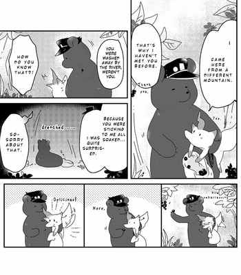 [Shikkoku no Yami] Share of Food – JoJo dj [Eng] – Gay Manga sex 20