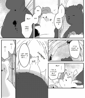 [Shikkoku no Yami] Share of Food – JoJo dj [Eng] – Gay Manga sex 26