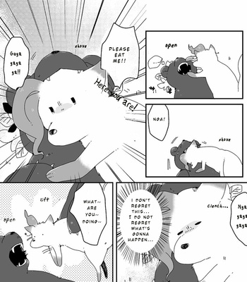 [Shikkoku no Yami] Share of Food – JoJo dj [Eng] – Gay Manga sex 32