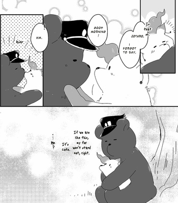 [Shikkoku no Yami] Share of Food – JoJo dj [Eng] – Gay Manga sex 45