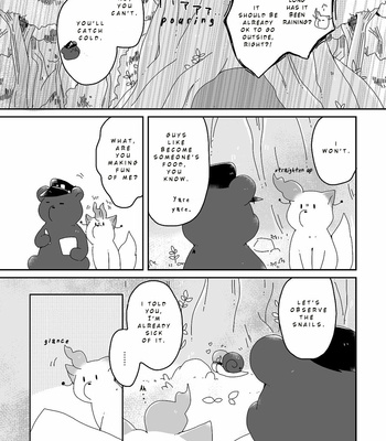 [Shikkoku no Yami] Share of Food – JoJo dj [Eng] – Gay Manga sex 48