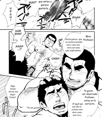 [Terujirou] Osu Hachi no Mitsu | Male Honey Bee [Eng/Esp] – Gay Manga sex 45