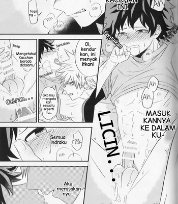 [gateau scotch] Swallow Down – Boku no Hero Academia dj [Indo] – Gay Manga sex 26