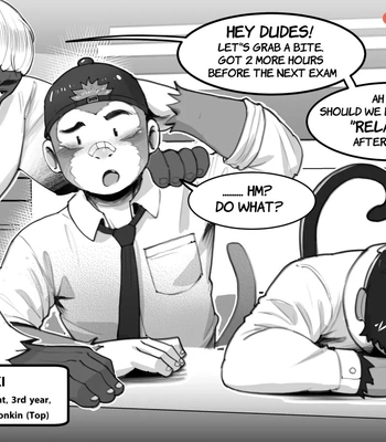 [Desfrog] Kinky Breaktime With Monkey Friends [Eng] – Gay Manga sex 3