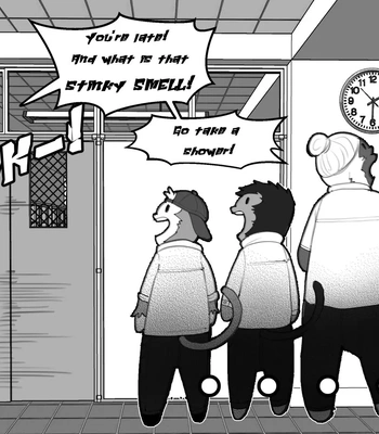 [Desfrog] Kinky Breaktime With Monkey Friends [Eng] – Gay Manga sex 30