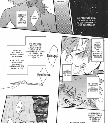 [Masoe] Hajimete – Boku no hero Academia dj [Esp] – Gay Manga sex 40