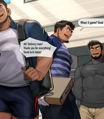 [Tarutoru] With the Delivery Guy [Decensored] – Gay Manga sex 18