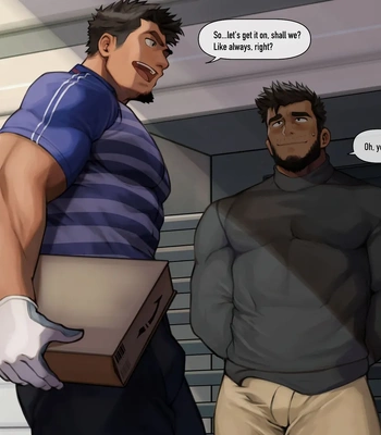 [Tarutoru] With the Delivery Guy [Decensored] – Gay Manga sex 21