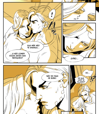 [Marion] JoJo’s Bizarre Adventure dj – Into you [PT-BR] – Gay Manga sex 9