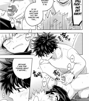 [unomaru] My and Kacchan’s Secret XXX – My Hero Academia dj [Eng] – Gay Manga sex 50