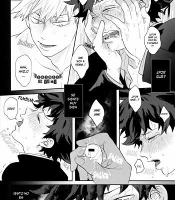 [usopyon] El drámatico antes y después – Kacchan ver. – My Hero Academia dj [Esp] – Gay Manga sex 14