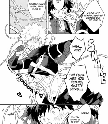 [kuroi] NO MORE Quirk Thief – My Hero Academia dj [Eng] – Gay Manga sex 14
