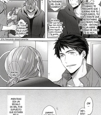 [Giselle] Sousuke’s Birthday – Free! dj [Español] – Gay Manga sex 5