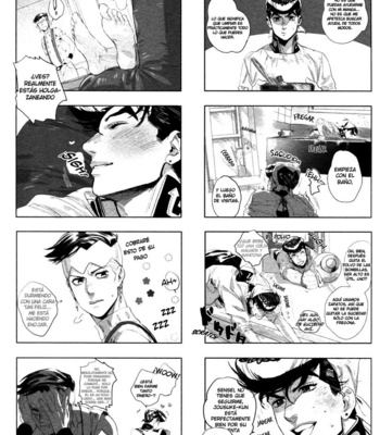 [Suzuki Tsuta] Echemos un vistazo al abismo, amor mío – Jojo’s Bizarre Adventure dj [Español] – Gay Manga sex 18
