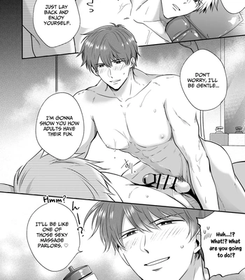 [Sumeshiya-san (Sumeshi)] Ryman LoveHo Danshikai EROS -Senpai, Namade Ii desu ka- | Office Worker’s Love Hotel 3 Guys’ Night EROS ~Senpai, can we do it Raw~ [Eng] – Gay Manga sex 17