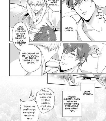 [Sumeshiya-san (Sumeshi)] Ryman LoveHo Danshikai EROS -Senpai, Namade Ii desu ka- | Office Worker’s Love Hotel 3 Guys’ Night EROS ~Senpai, can we do it Raw~ [Eng] – Gay Manga sex 41