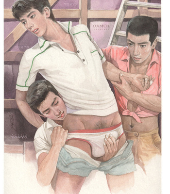 The Delight of Boys Love & Masculinity [Gekko Hayashi a.k.a. Gojin Hayashi] – Gay Manga sex 8