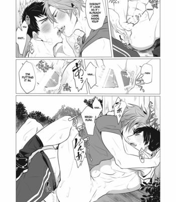 [Nitaroutei (Isshiki Fuji)] Netsu wa Warera o Baka ni Suru | The Heat is Making us Dumb – Touken Ranbu dj [Eng] – Gay Manga sex 15