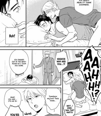 [NATSUHARA Saike] Shachiku Senpai wa Yutori Kouhai ni Sakaraenai [Eng] – Gay Manga sex 13