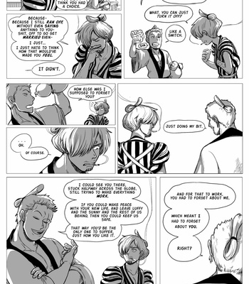 [Wellfin] After the banquet – One Piece dj [Eng] – Gay Manga sex 2