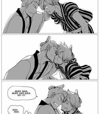 [Wellfin] After the banquet – One Piece dj [Eng] – Gay Manga sex 4