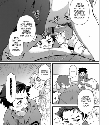 [Eichi Jijou (Takamiya)] Emuken 2 Danshi Yonin Warikan Ecchi! [Eng] – Gay Manga sex 38