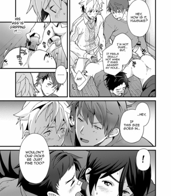[Eichi Jijou (Takamiya)] Emuken 2 Danshi Yonin Warikan Ecchi! [Eng] – Gay Manga sex 40