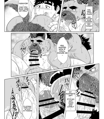 [Yakumi Logic (Yoshida Wasabi)] Inushiri to Yotogi Zoushi | The Dog Butt and Night Attendant Tale – Tokyo Afterschool Summoners dj [Eng] – Gay Manga sex 20