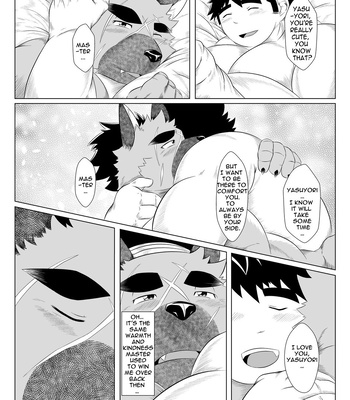 [Yakumi Logic (Yoshida Wasabi)] Inushiri to Yotogi Zoushi | The Dog Butt and Night Attendant Tale – Tokyo Afterschool Summoners dj [Eng] – Gay Manga sex 33