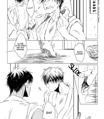 [Kiminama (Rokuro)] Onsen Baby – Kuroko no Basuke dj [Eng] – Gay Manga sex 2