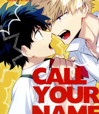 Gay Manga - [lapin] CALL YOUR NAME – My Hero Academia dj [Kr] – Gay Manga