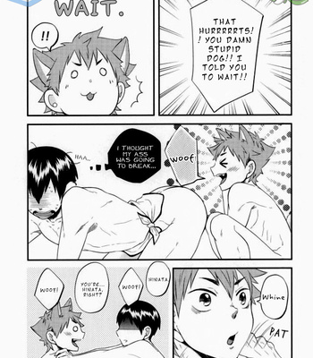 [Parade (Isoya Kashi)] Ore no Kareshi ga Inu ni Toritsukaremashite. – Haikyuu!! dj [Eng] – Gay Manga sex 16