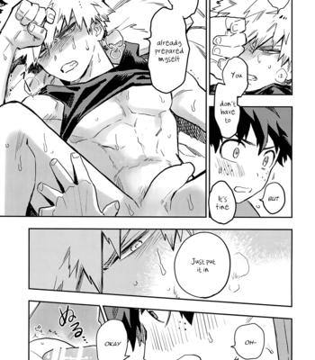[Kometubu (Rittiri)] Kaishiki 0 no Kokuhaku – Boku no Hero Academia dj [Eng] – Gay Manga sex 23